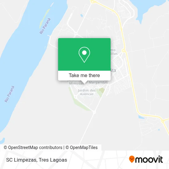 SC Limpezas map