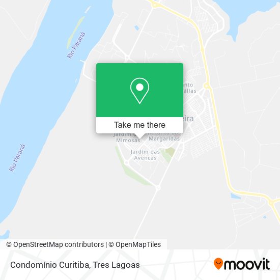 Condomínio Curitiba map