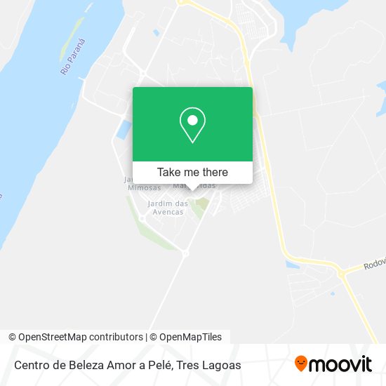 Centro de Beleza Amor a Pelé map