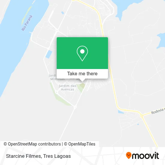 Starcine Filmes map