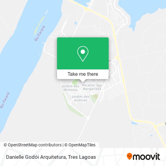 Danielle Godói Arquitetura map