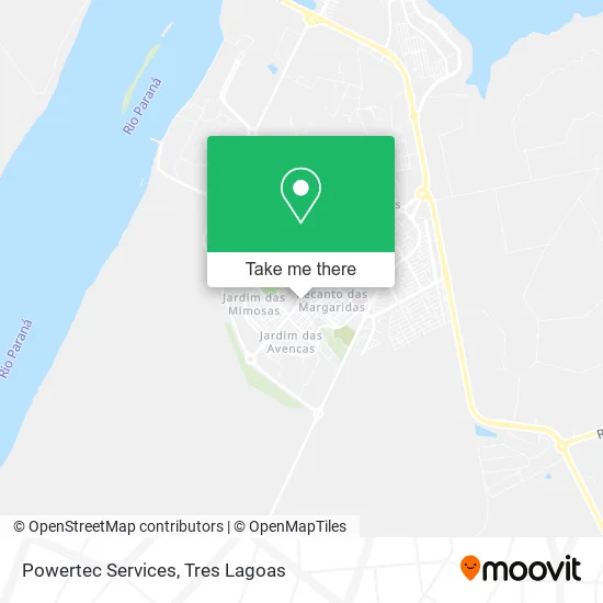 Powertec Services map