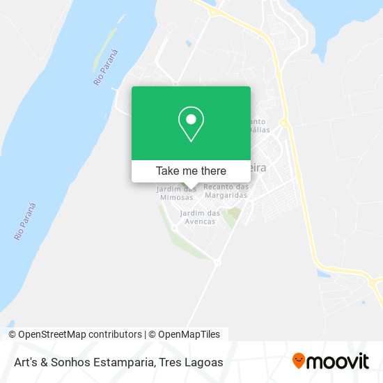 Art's & Sonhos Estamparia map
