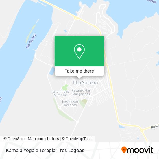 Kamala Yoga e Terapia map