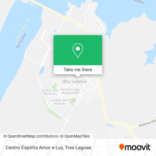 Centro Espírita Amor e Luz map