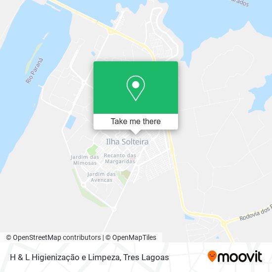 H & L Higienização e Limpeza map