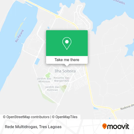 Rede Multidrogas map