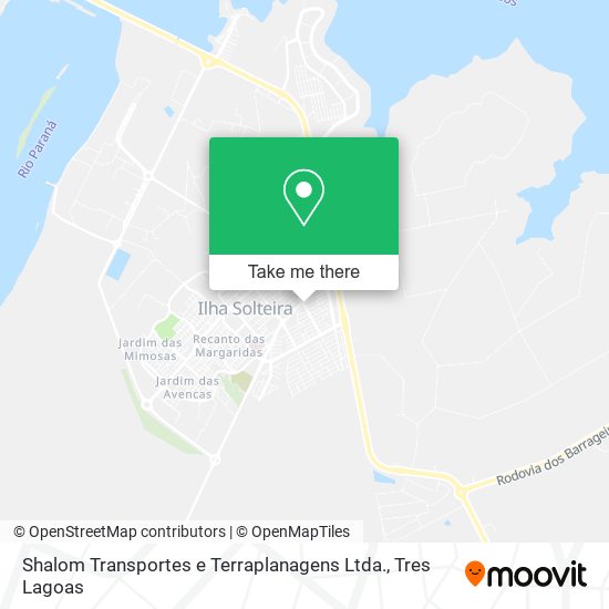 Shalom Transportes e Terraplanagens Ltda. map