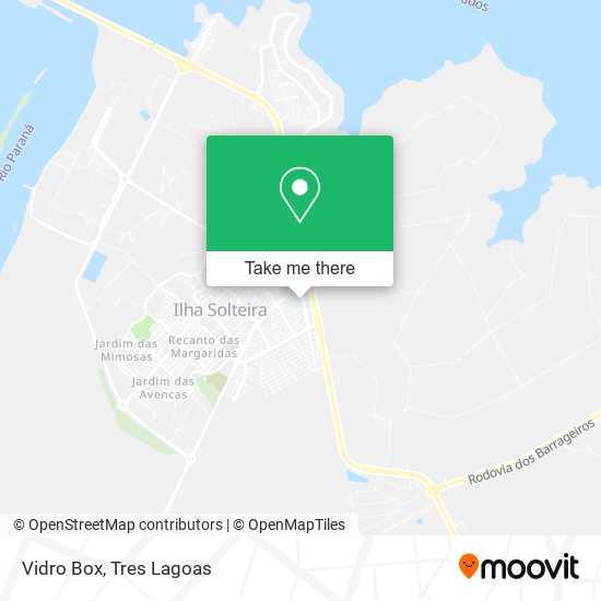 Vidro Box map