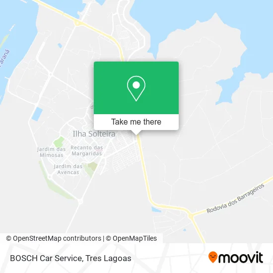 BOSCH Car Service map