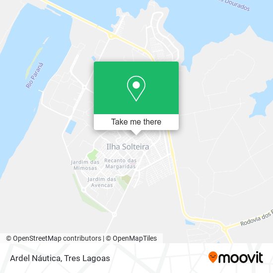 Ardel Náutica map