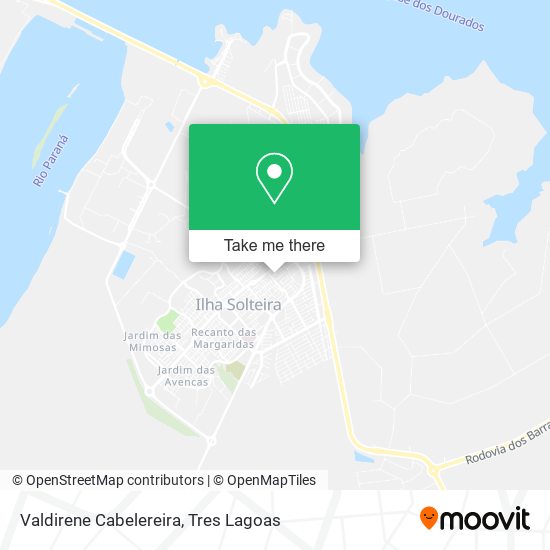 Valdirene Cabelereira map