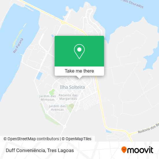 Duff Conveniência map