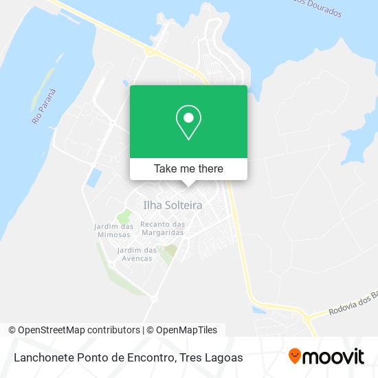 Lanchonete Ponto de Encontro map