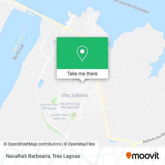 Navalha's Barbearia map