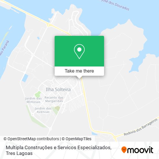 Multipla Construções e Servicos Especializados map