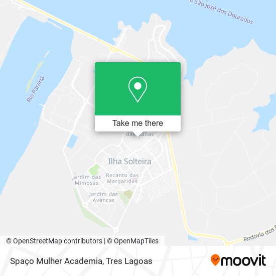 Spaço Mulher Academia map