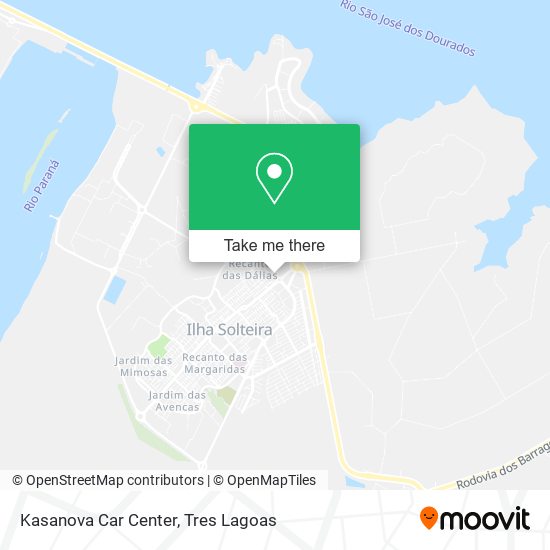 Kasanova Car Center map