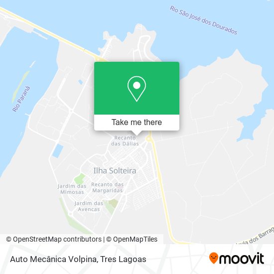 Auto Mecânica Volpina map
