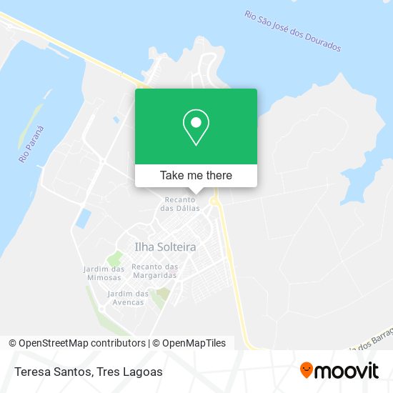 Teresa Santos map