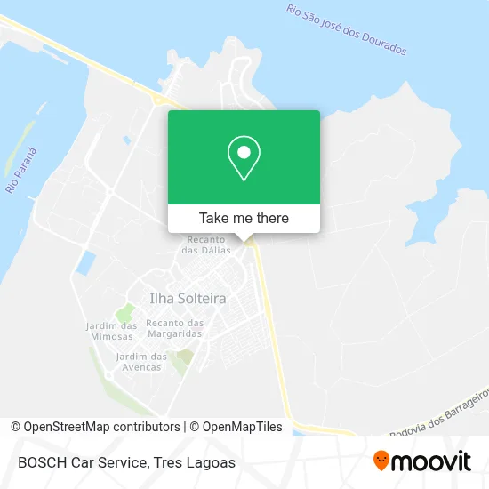BOSCH Car Service map