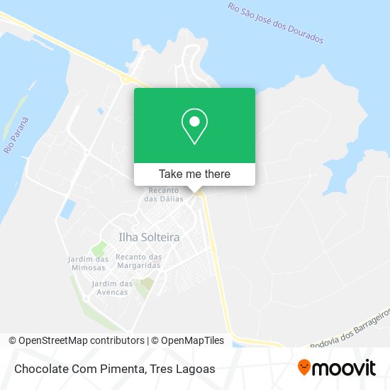 Chocolate Com Pimenta map