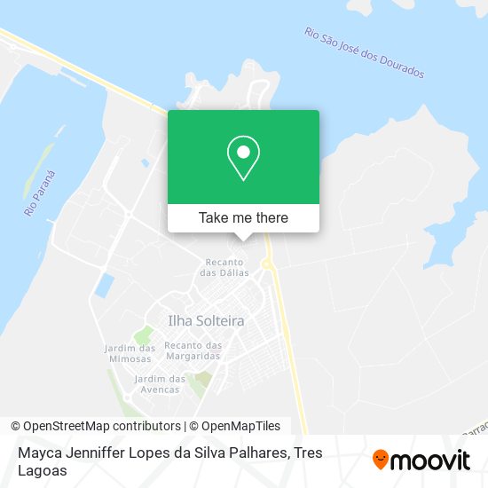 Mayca Jenniffer Lopes da Silva Palhares map