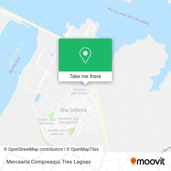 Mercearia Compreaqui map