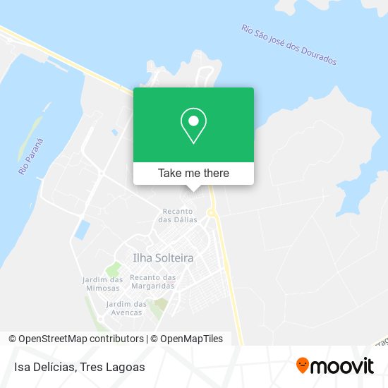 Isa Delícias map