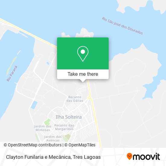 Clayton Funilaria e Mecânica map