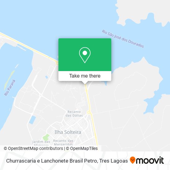 Churrascaria e Lanchonete Brasil Petro map