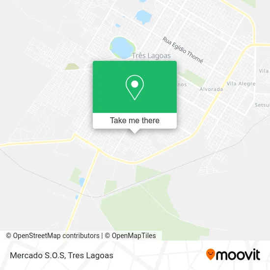 Mercado S.O.S map