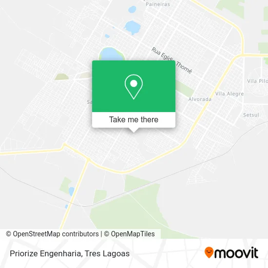Priorize Engenharia map