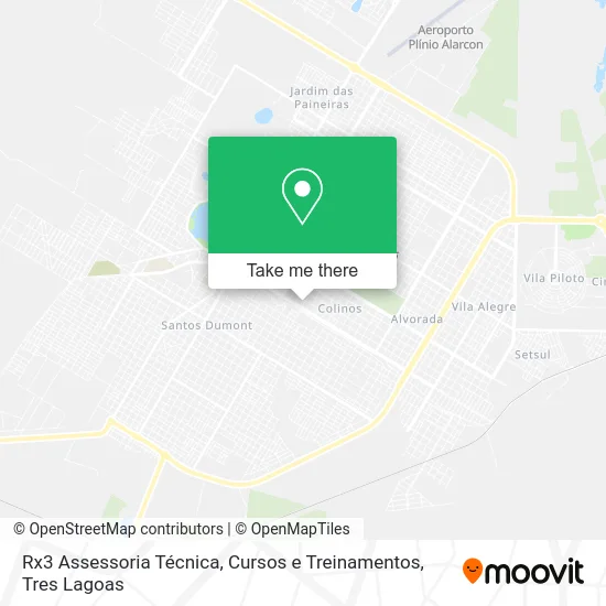 Rx3 Assessoria Técnica, Cursos e Treinamentos map