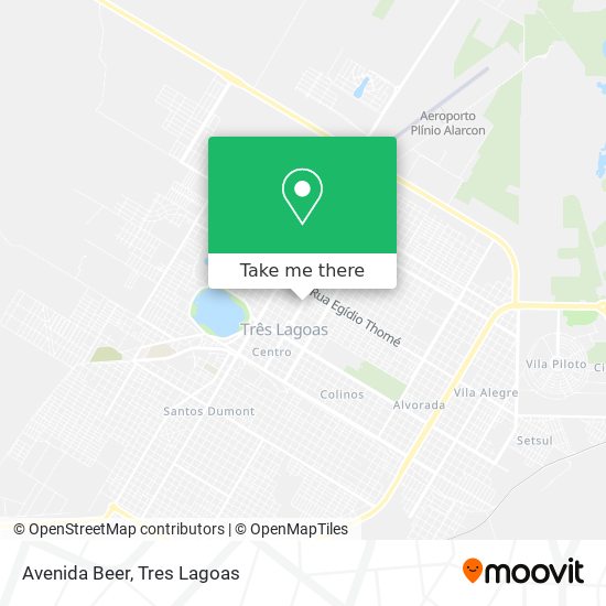 Avenida Beer map