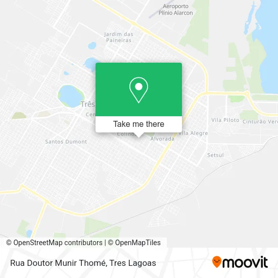Rua Doutor Munir Thomé map