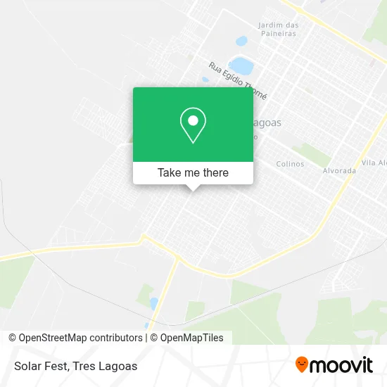 Solar Fest map
