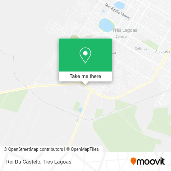 Rei Da Castelo map