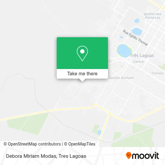 Debora Miriam Modas map