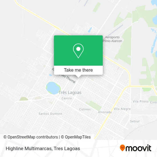 Highline Multimarcas map