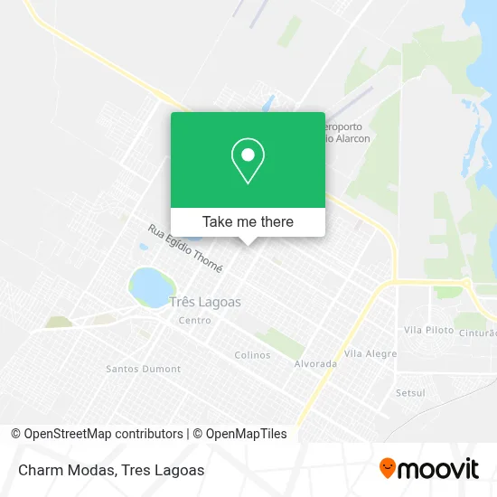 Charm Modas map