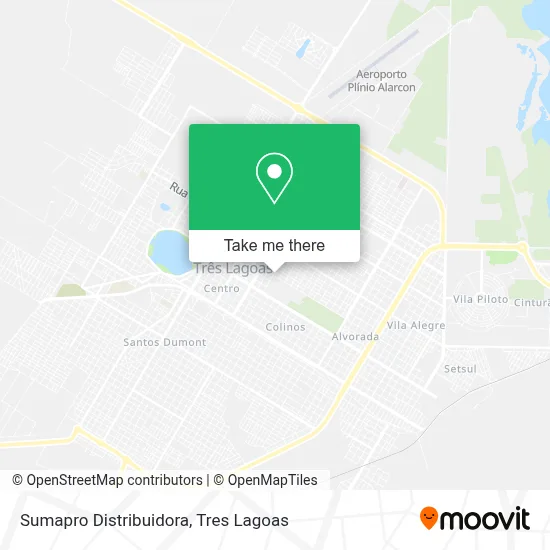 Sumapro Distribuidora map