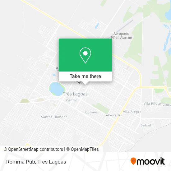 Romma Pub map