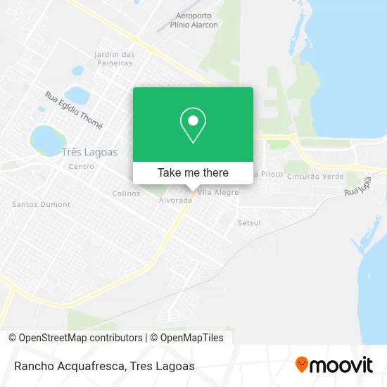 Rancho Acquafresca map