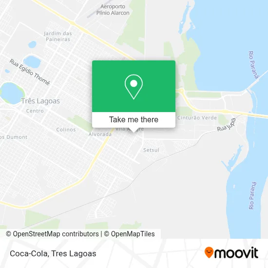 Coca-Cola map
