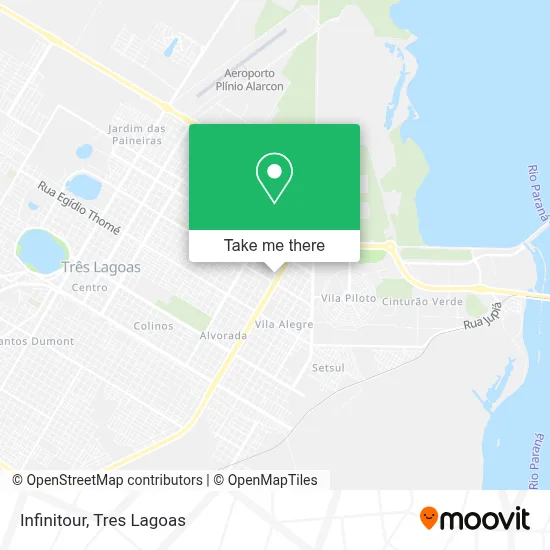 Infinitour map
