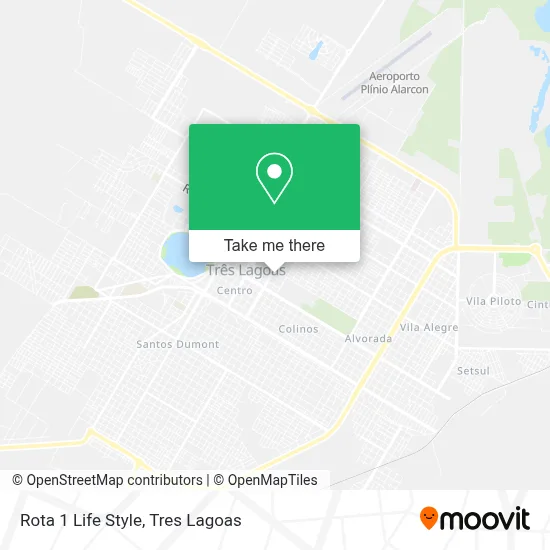 Rota 1 Life Style map