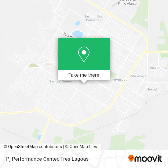 Pj Performance Center map