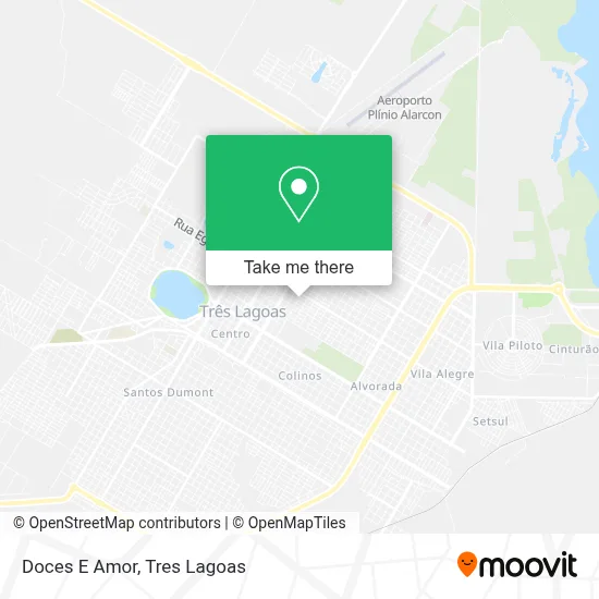 Doces E Amor map