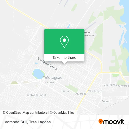 Varanda Grill map